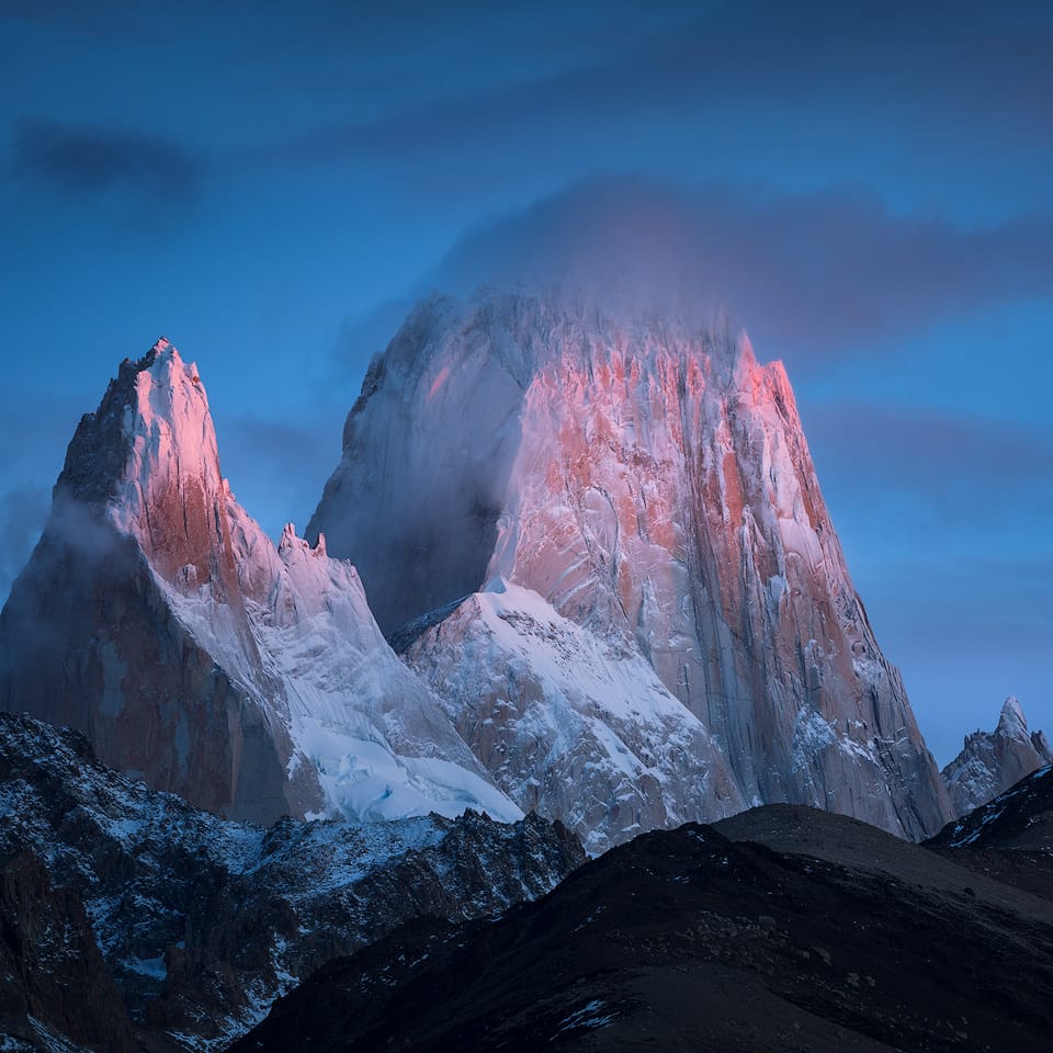 Fitz Roy winter sunrise