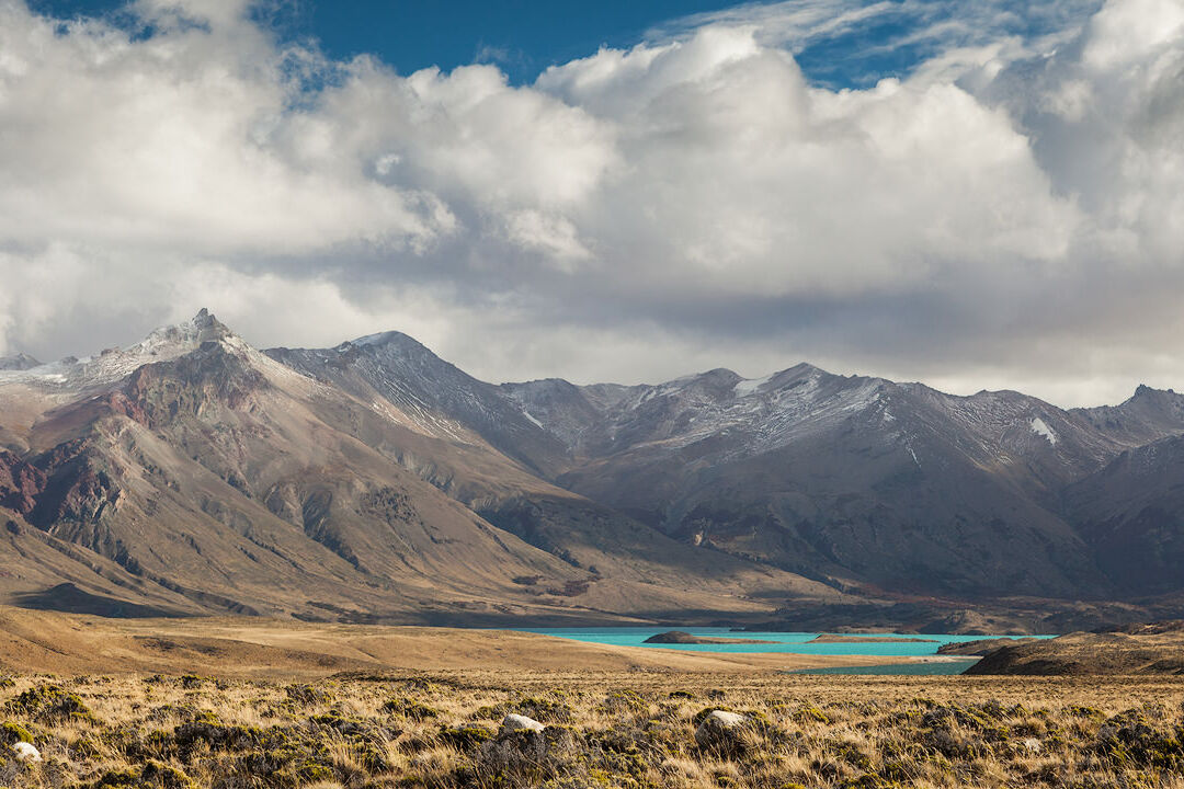 Distant view of Lago Belgrano